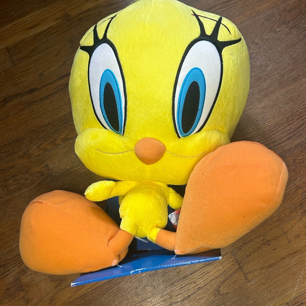 Tweety Bird Plush - Yellow and Orange